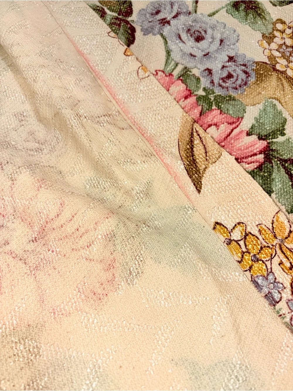 Vintage Barkcloth Curtains